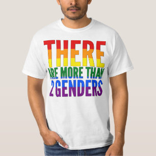 Il y a T-shirt de plus de deux genres
