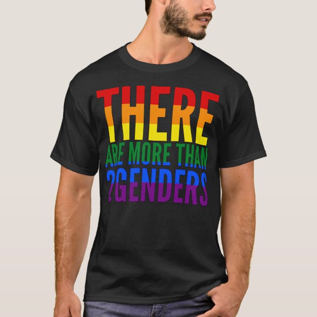 Il y a T-shirt de plus de deux genres (Devant)