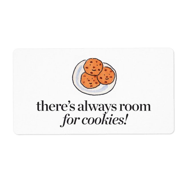 Il y a toujours de la place pour les cookies (Devant)