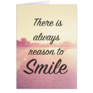 Il y a toujours raison de sourire
