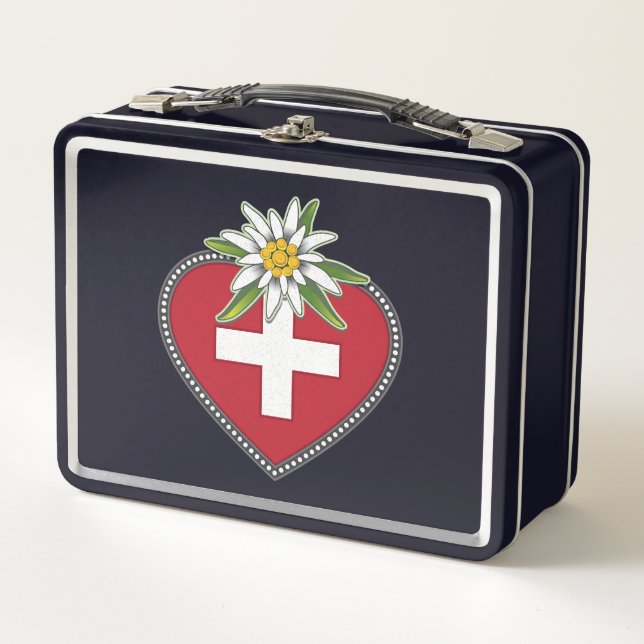 Il y a un petit Edelweiss dans ma Lunchbox du Coeu (Devant)