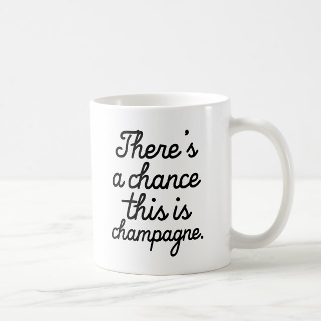 Il y a une occasion que c'est tasse drôle de (Droite)