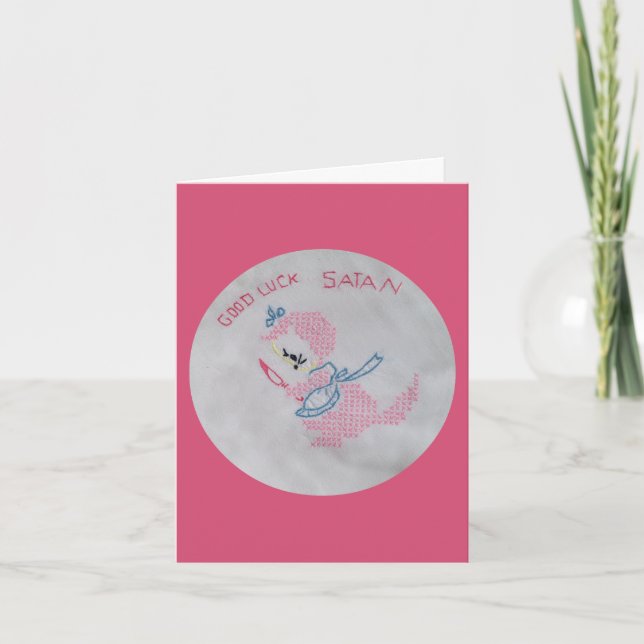 Il y a vraiment une carte pour chaque occasion. (Devant)