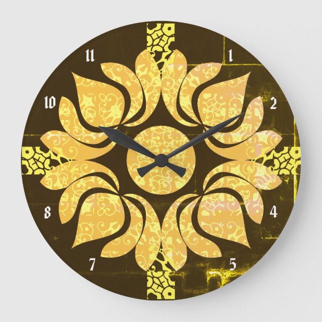 Il ya longtemps Acrylique horloge murale (Recto)