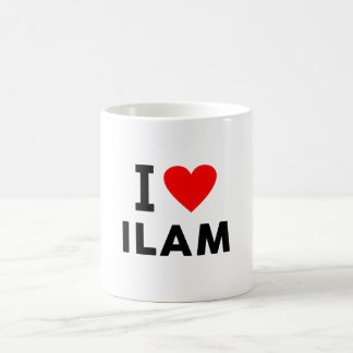 Ilam Iran love city heart like travel symbol Coffee Mug