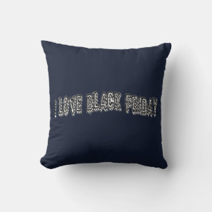 ILBF&Stripes Throw Pillow