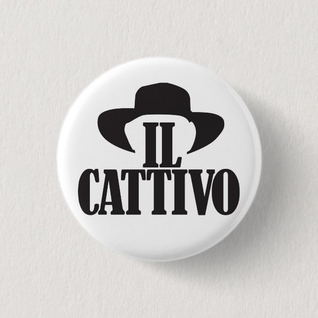 ILCATTIVO 1 INCH ROUND BUTTON (Front)