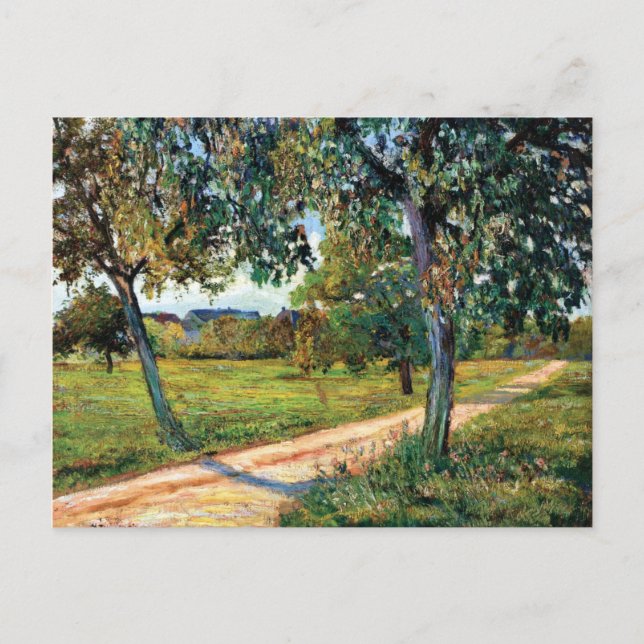 Ile de France Landscape painting Postcard (Front)