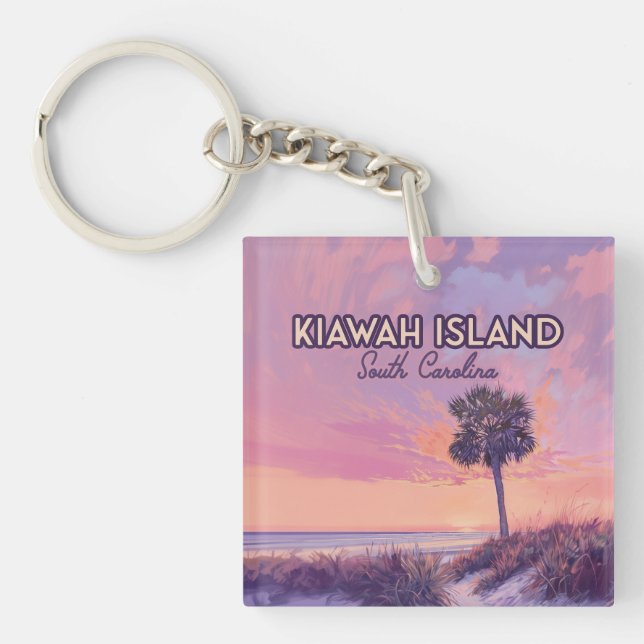 Île de Kiawah Caroline du Sud Palmier (Devant)