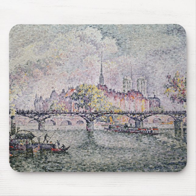 Ile de la Cite, Paris, 1912 Mouse Pad (Front)