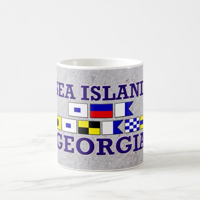 Île de mer, GA - tasse de Sandy (Centre)