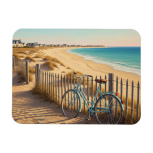 Île de Ré France Bicycle Magnet
