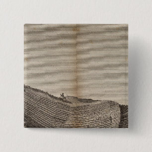 Ile de Staffa 2 Inch Square Button