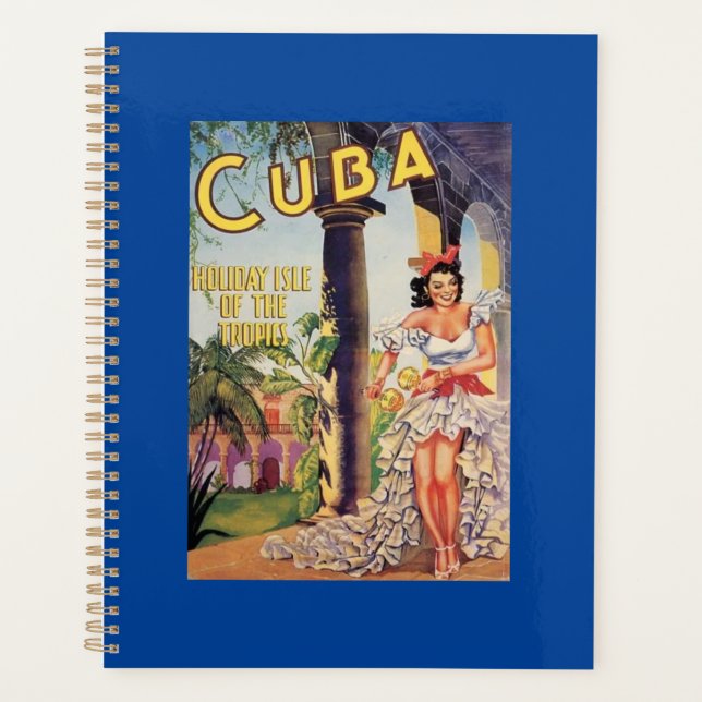 Île de vacances de Cuba vintage (Devant)