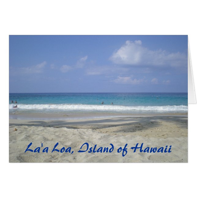 Île d'Hawaii (Devant horizontal)