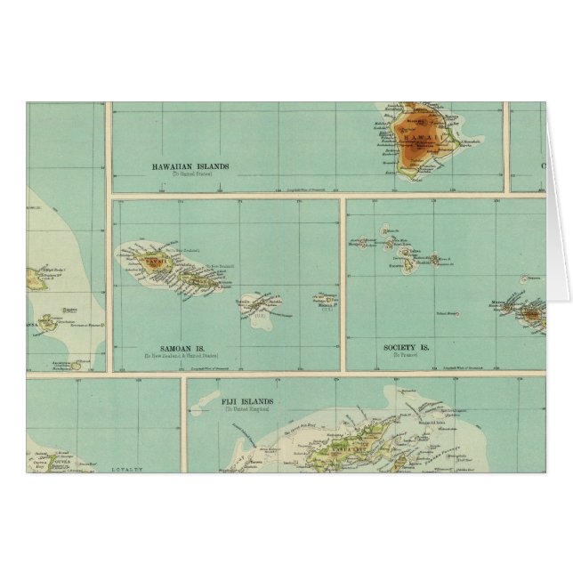 Île en Océanie (Devant horizontal)