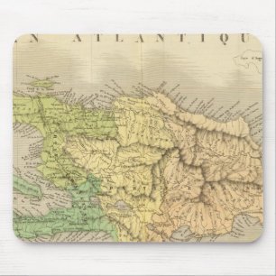 Ile St. Domingue or Haiti Mouse Pad