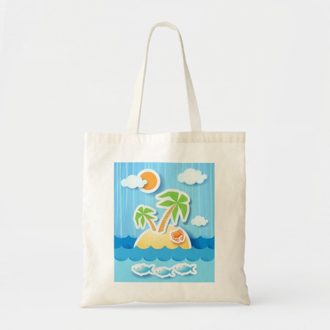 Île tropicale, sac (Devant)