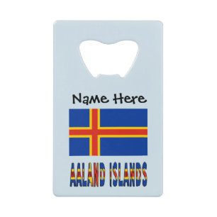 Îles Ashland Drapeau Ålander Personnalisé 