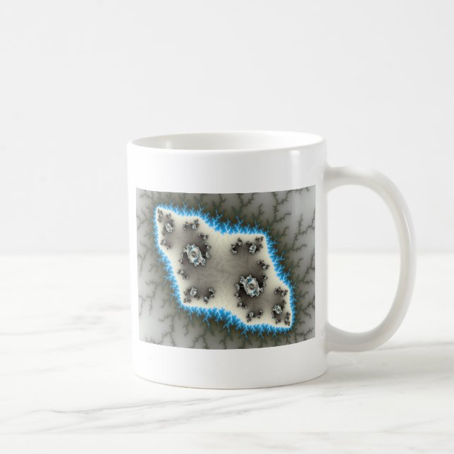 Îles Bleues - Mug fractal (Droite)