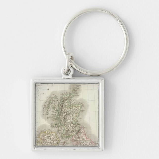 Iles Britanniques - British Isles Keychain (Front)