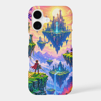 Îles flottantes Pixel Fantaisie Aventure Coque de 