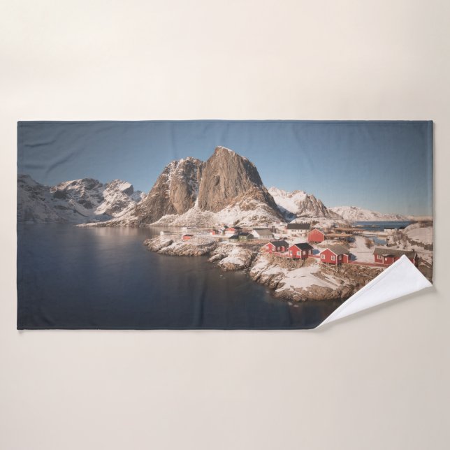 Iles Lofoten Norvège (Serviette de bain)