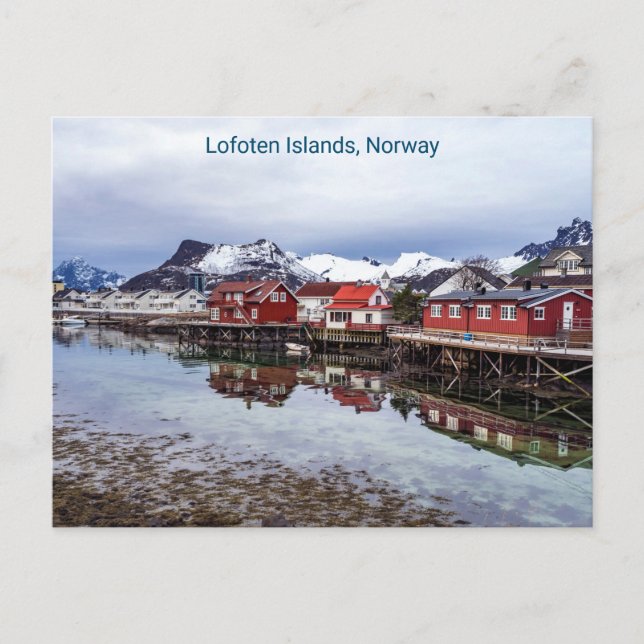 Îles Lofoten, Norvège, Carte postale (Devant)