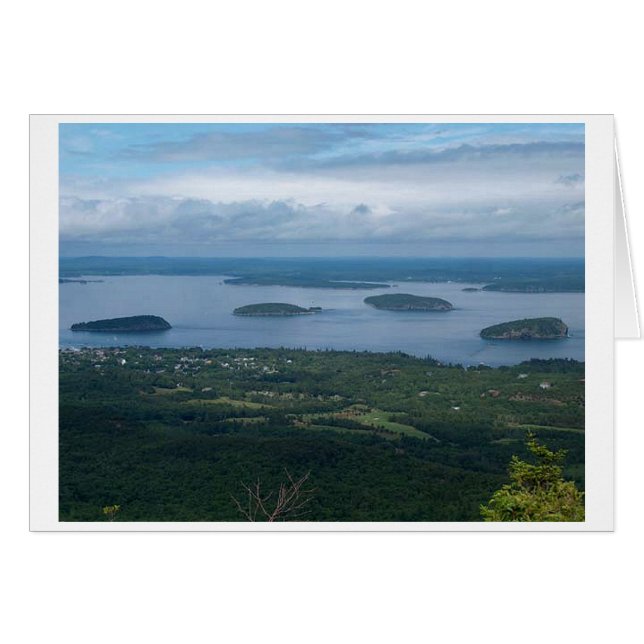 Îles Porcupine Maine (Devant Horizontal)