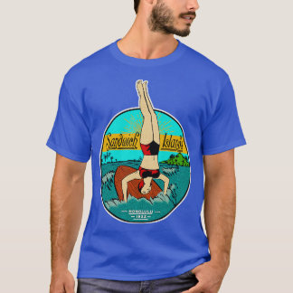 Îles Sandwich vintage Hawaii Surfer TShirt
