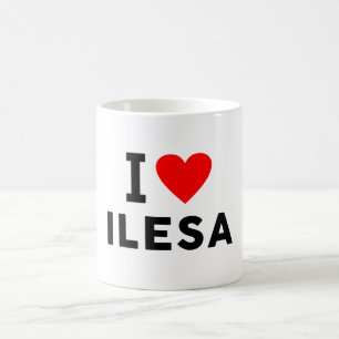 Ilesa Nigeria love city heart like travel symbol Coffee Mug