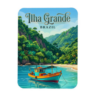 Ilha Grande Brazil Magnet