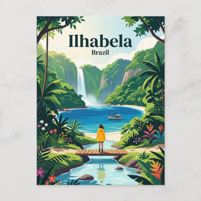 Ilhabela Brazil Postcard (Front)