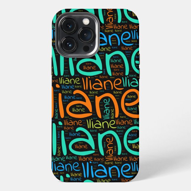 Iliane iPhone Case (Back)