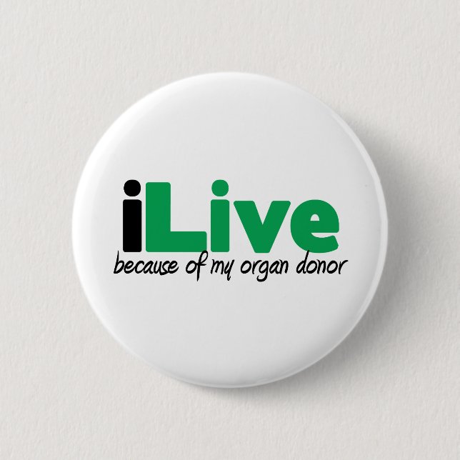 iLive Transplant 2 Inch Round Button (Front)