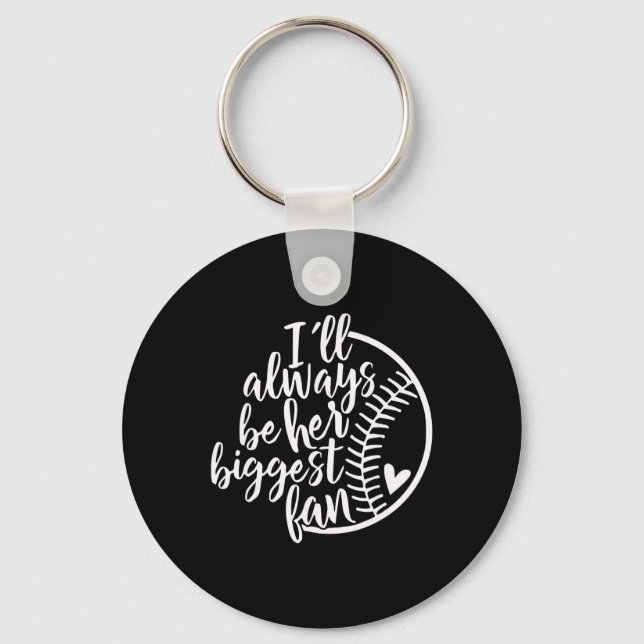 I'll Always Be Her Biggest Fan Softll  Keychain (Front)