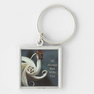 I'll always bee with you inscripted key chain