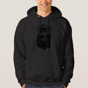 I'll Be Back Cool Hipster Jesus Christ Religious C Hoodie