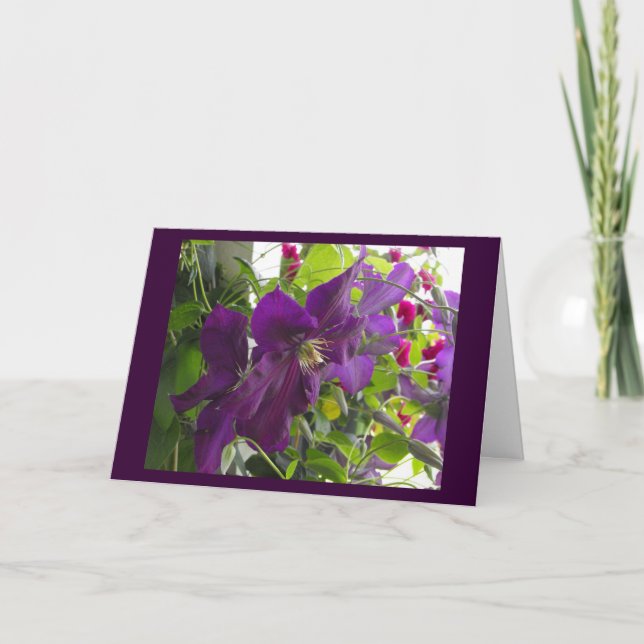 I'll be brave..Mom Holiday Card (Front)