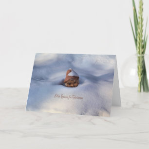 I'll be Gnome for Christmas Holiday Card