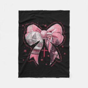 I'll Be Home For Christmas  Fleece Blanket