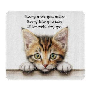 I'll be Watching You  Cutting Board
