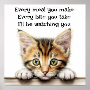 I'll be Watching You Poster