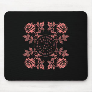 Ill Bring My Hard Fought Hallelujah Brandon Heart Mouse Pad