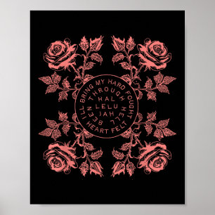 Ill Bring My Hard Fought Hallelujah Brandon Heart  Poster