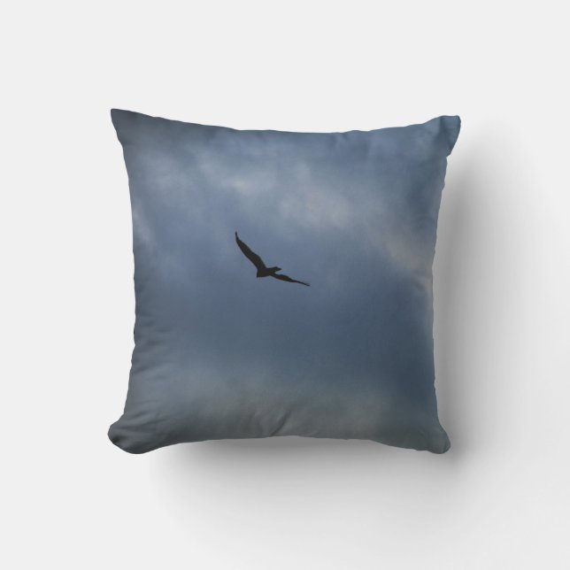 I'll Fly Away.... Throw Pillow (Front)
