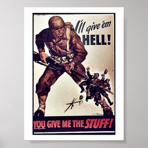 I'll Give 'Em Hell! Poster