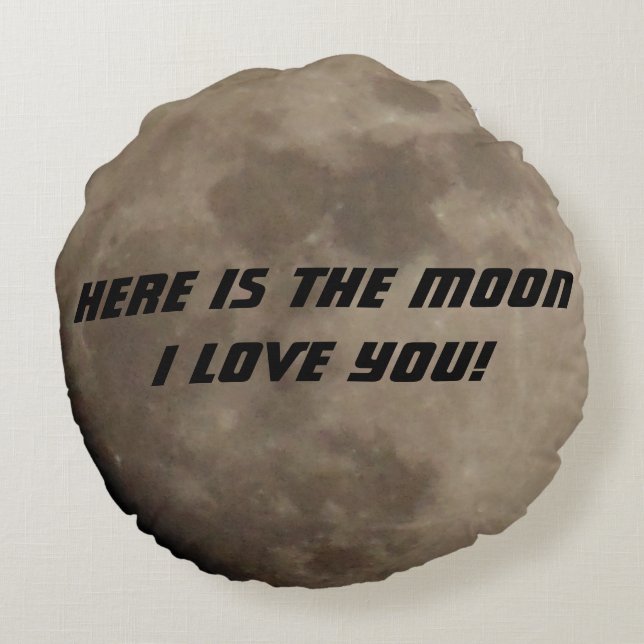 I'll give you the moon customization pillow (Back)