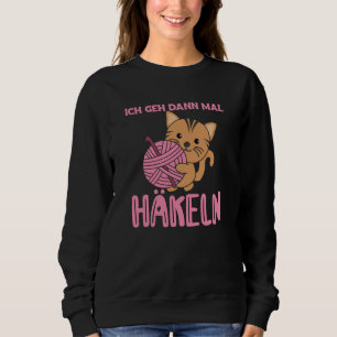 I'll Go Crochet Cute Cat With Wool Sweatshirt