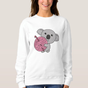 I'll Go Crochet Cute Koala With Wool Sweatshirt